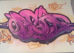 Graffiti Sketch - Photo by Frost