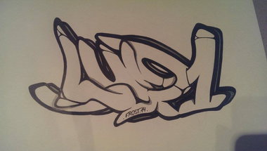 Graffiti Wall - Photo by Frost