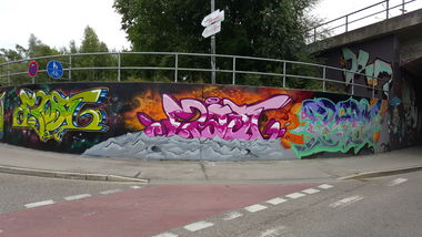 Graffiti Wall - Photo by Frostiger - frost, egb (2015)