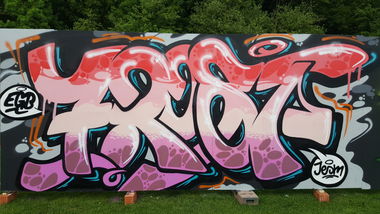 Graffiti Wall - Photo by Frostiger - frost, egb (2016)