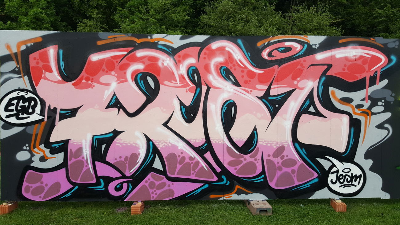 Graffiti Wall - Photo by Frostiger - frost, egb (2016)