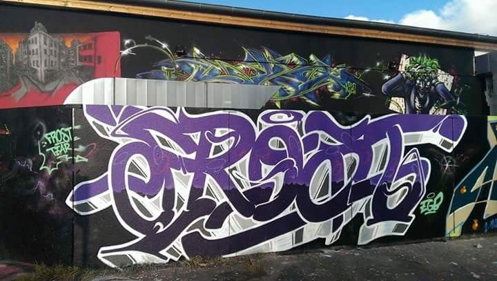 Graffiti Wall - Photo by Frostiger - frost, egb (2015)