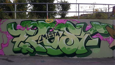 Graffiti Wall - Photo by Frostiger - Frost, egb (2016)