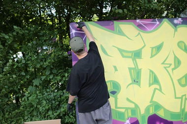 Graffiti Wall - Photo by Frostiger (2015)