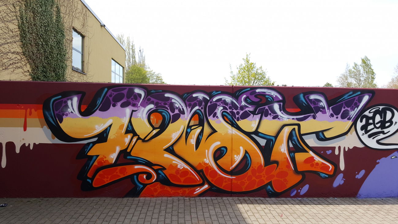 Graffiti Wall - Photo by Frostiger - frost, egb, yart (2016)