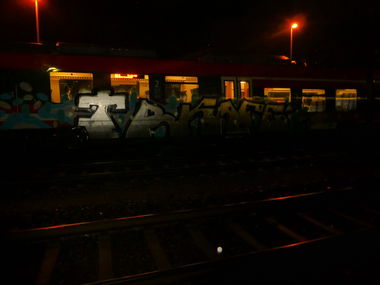 Graffiti Train - Photo by FtKdsRHrdR2KdnP (2015)