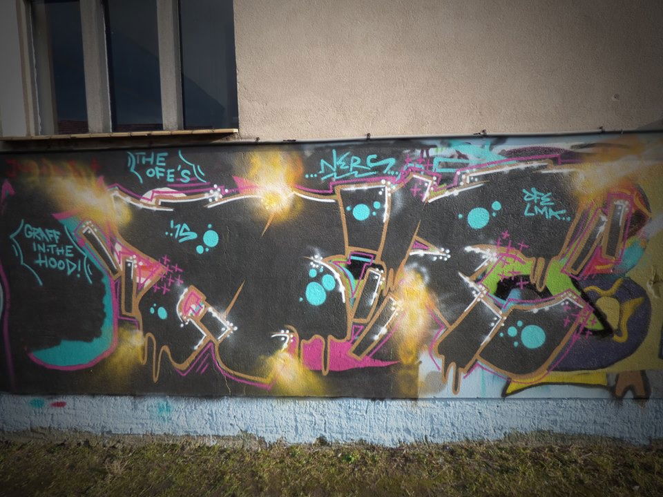 Graffiti Wall - Photo by FtKdsRHrdR2KdnP - OFE