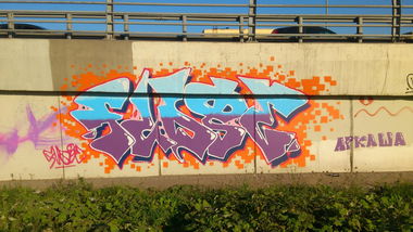 Graffiti Wall - Photo by Fudge - fudge (2013)