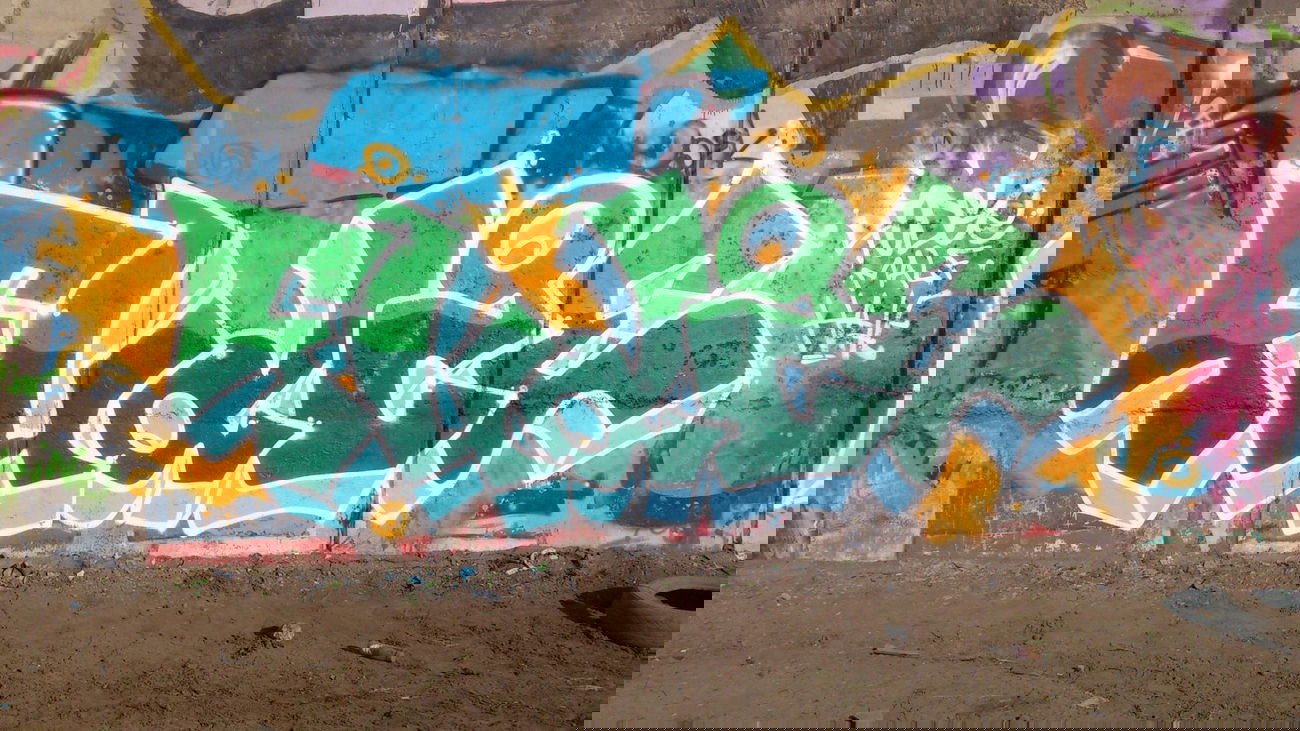 Graffiti Wall - Photo by Fudge