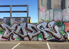 Graffiti Wall - Photo by Fudge