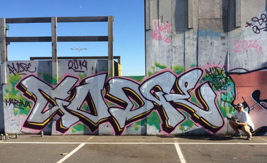 Graffiti Wall - Photo by Fudge