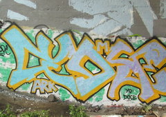 Graffiti Wall - Photo by Fudge