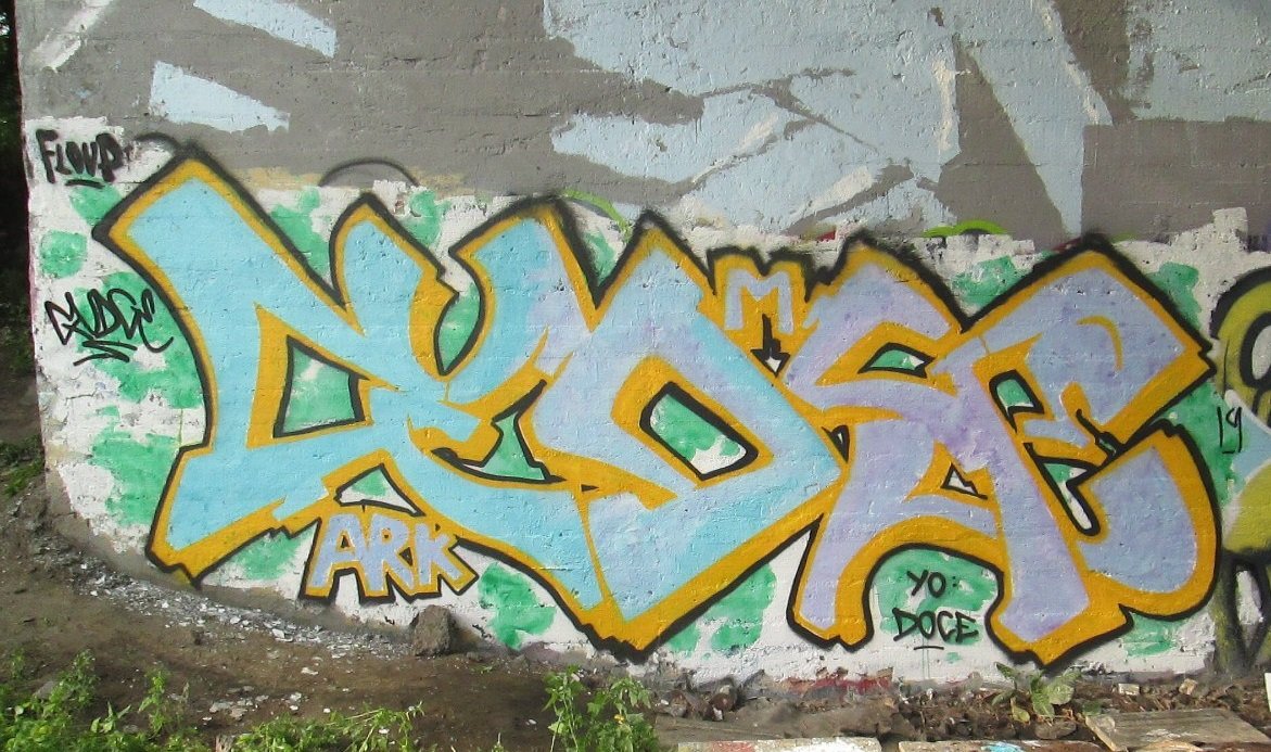 Graffiti Wall - Photo by Fudge