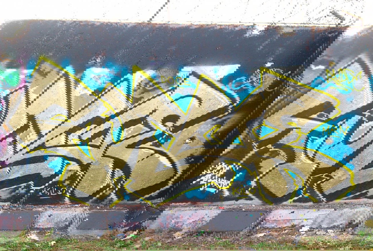 Graffiti Wall - Photo by Fudge