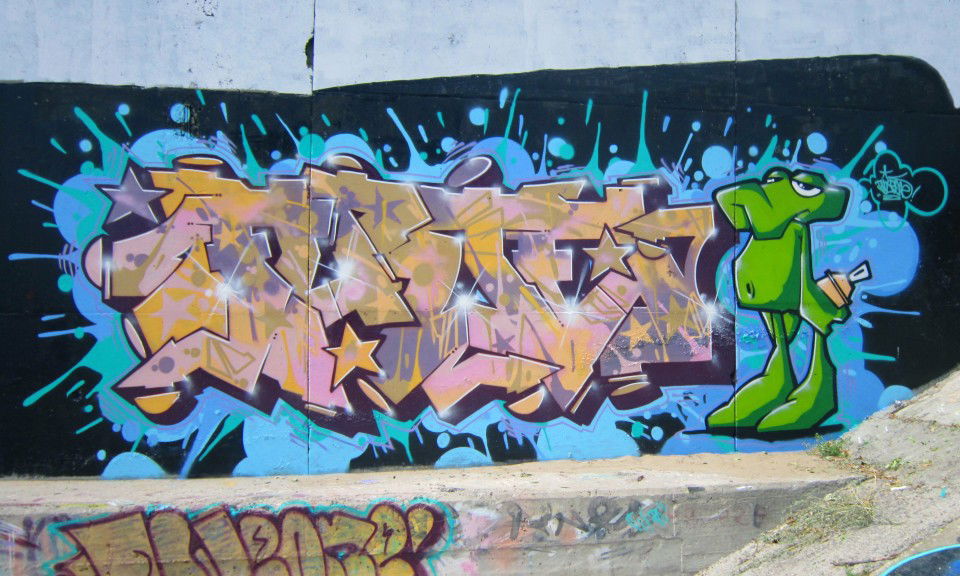Graffiti Wall - Photo by Fujeone - fujeone, fuje, graffiti (2013)