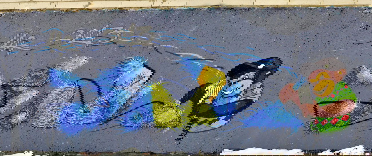 Graffiti Wall in Wittenberge - Photo by Funkanimal - funk, lac (2013)