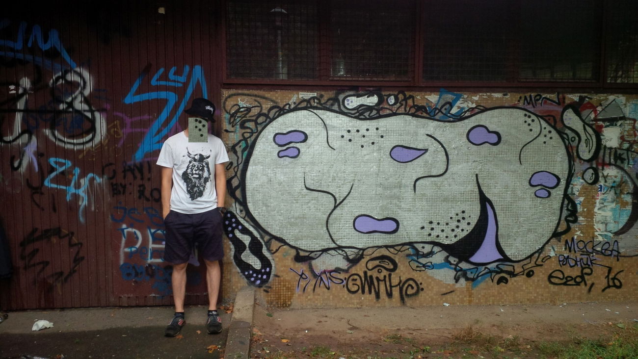 Graffiti Wall in BEOGRAD - Photo by FunnyCatSmile (2016)