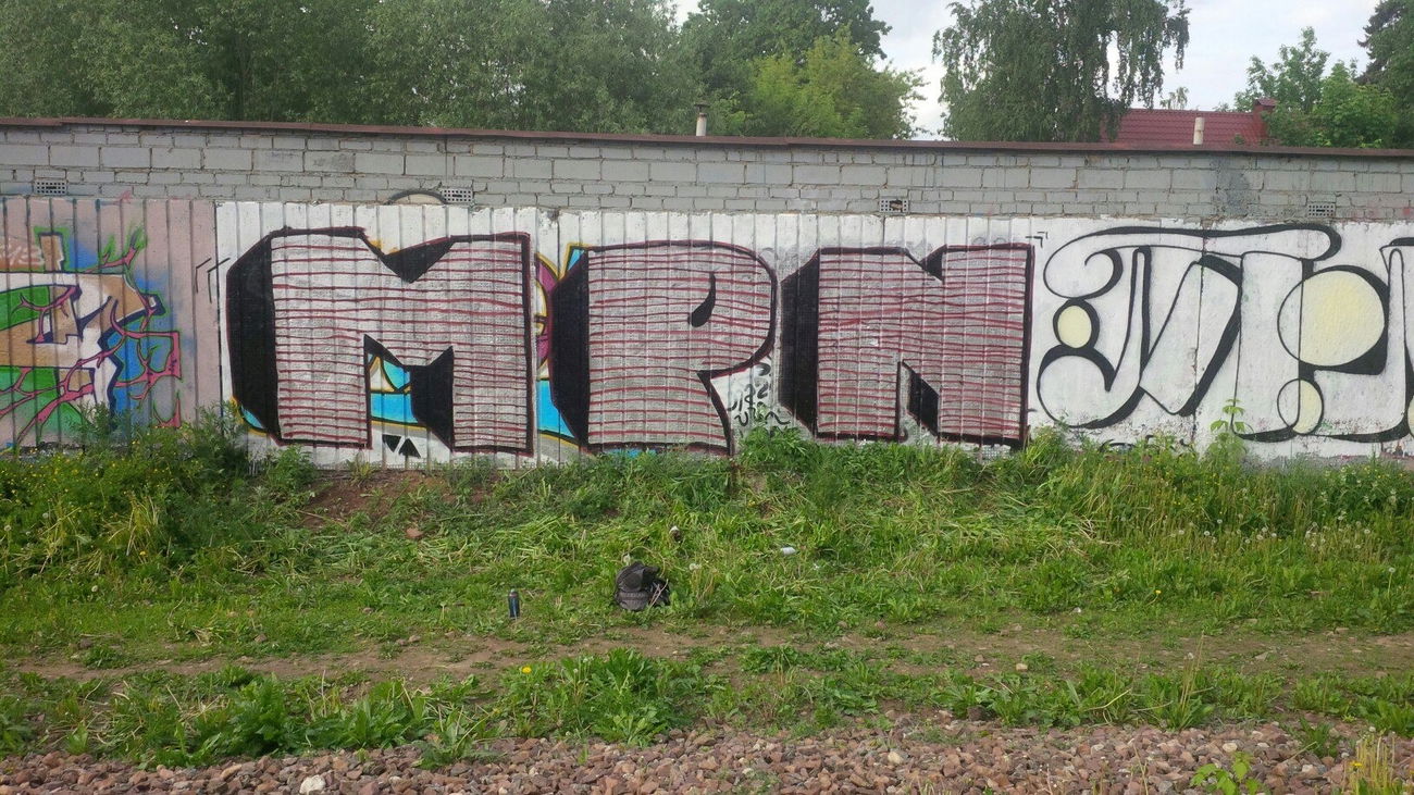 Graffiti Wall in Королёв - Photo by FunnyCatSmile (2015)