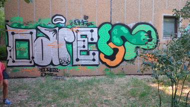 Graffiti Wall in Beograd - Photo by FunnyCatSmile (2016)