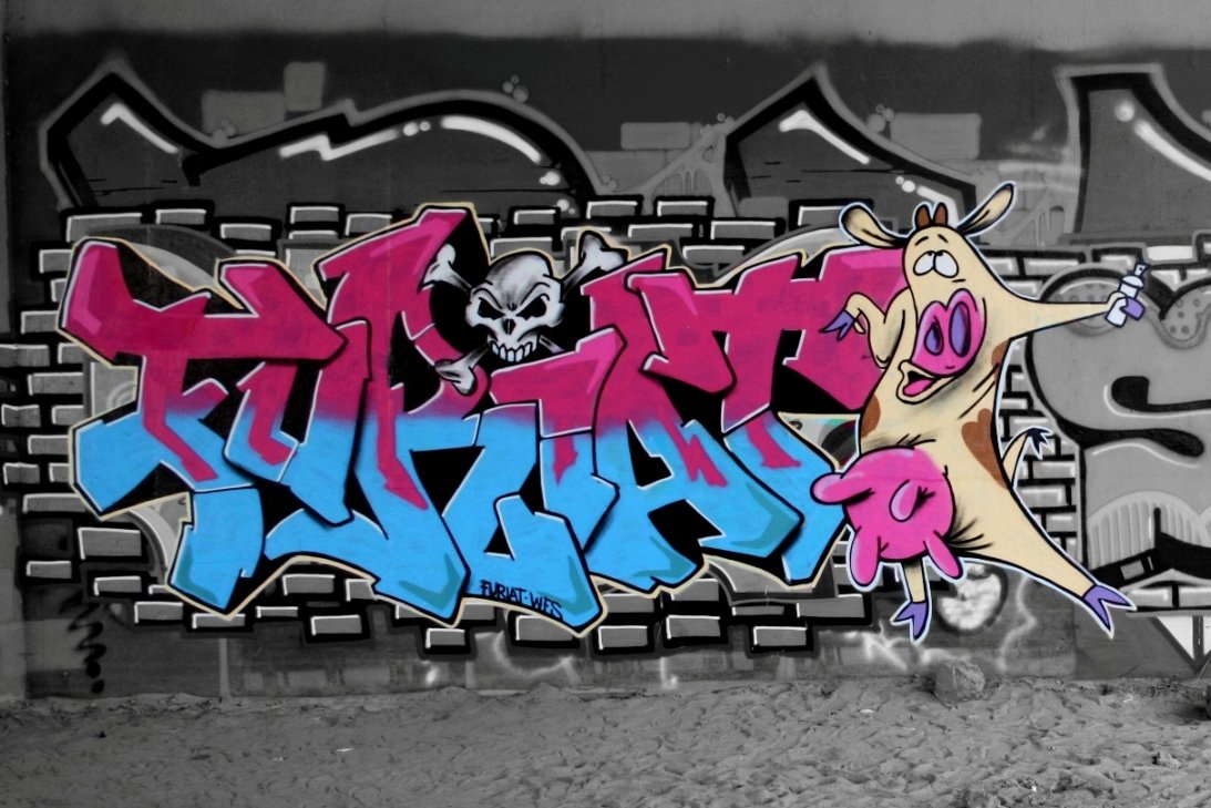 Graffiti Wall in Warsaw - Photo by Furiat - Furiat (2010)