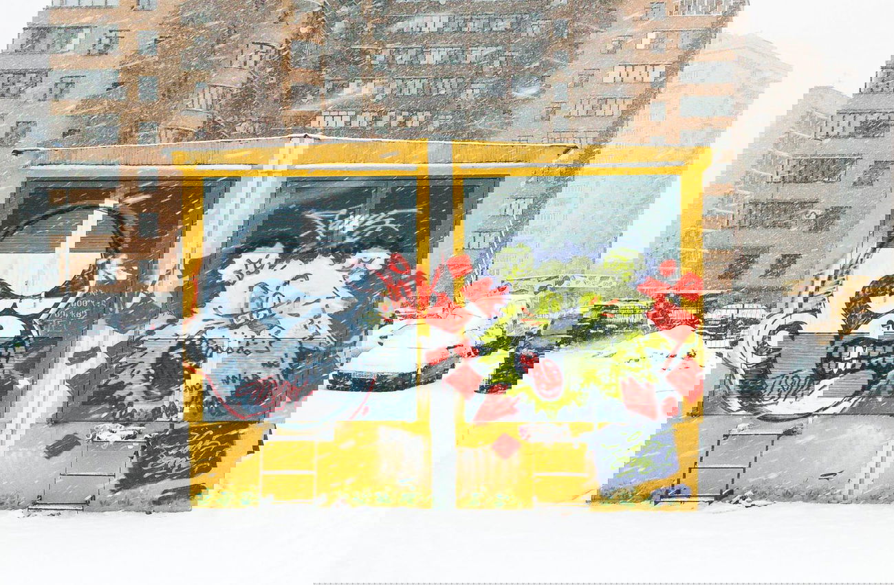 Graffiti Wall in Saint Petersburg - Photo by Furs - Furs, Tisok (2013)