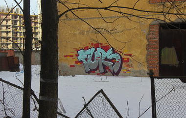 Graffiti Bombing in Saint Petersburg - Photo by Furs - Furs (2013)