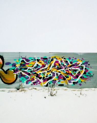 Graffiti Bombing in Saint Petersburg - Photo by Furs - Furs (2012)