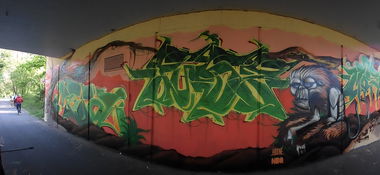 Graffiti Wall in Karlsruhe - Photo by Fuseins - Fuse, Karlsruhe, Konzeptwall (2014)