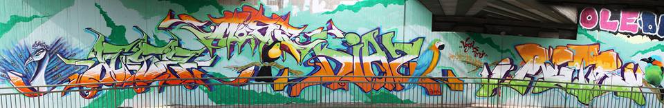 Graffiti Wall in Karlsruhe - Photo by Fuseins - karlsruhe, fuse, graffiti (2014)