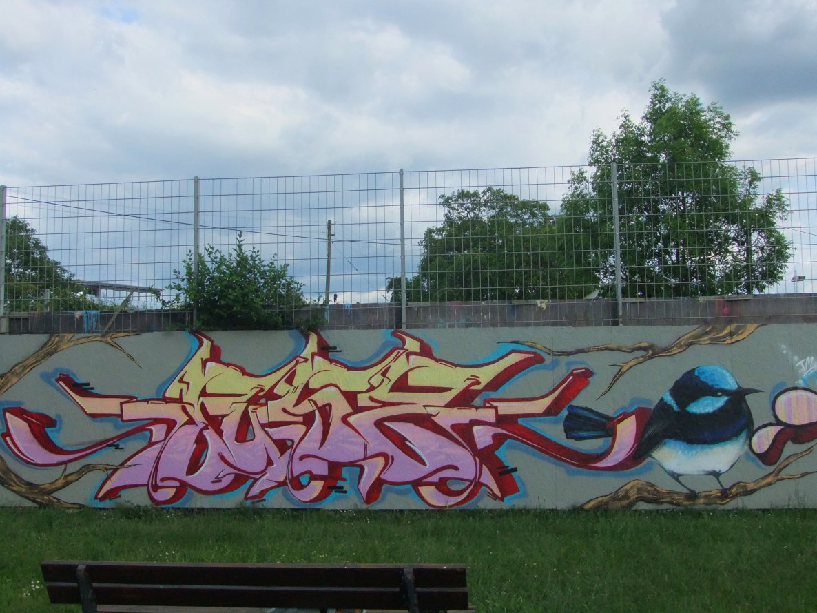 Graffiti Wall in Karlsruhe - Photo by Fuseins - karlsruhe, combo, fuse (2014)