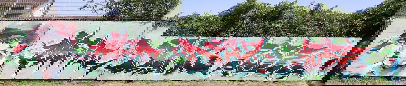 Graffiti Wall in Karlsruhe - Photo by Fuseins - treze, mose, diaz (2014)