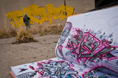 Graffiti Wall - Photo by Fushie_DaFush - snk, fusher (2013)