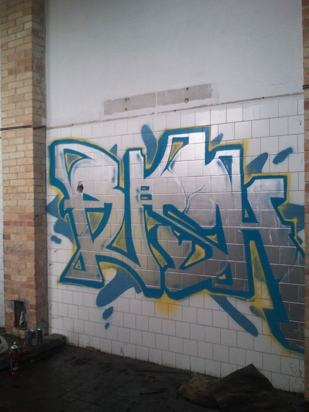 Graffiti Bombing - Photo by Fushie_DaFush - Fusher, snk (2013)