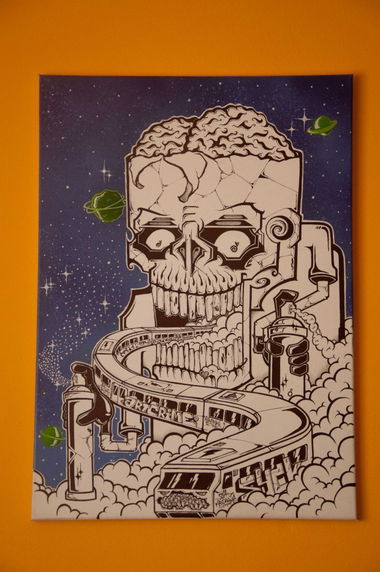 Graffiti Artwork - Photo by Fushie_DaFush - fusher, sycker, snk (2012)