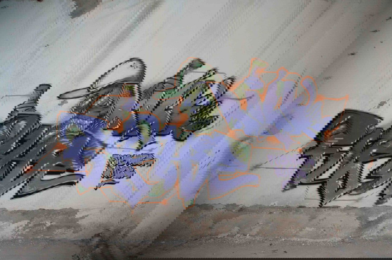 Graffiti Wall in Sabinov - Photo by Fushie_DaFush - Fusher, rock (2013)