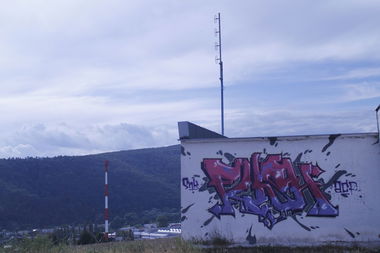 Graffiti Wall in Sabinov - Photo by Fushie_DaFush - Fusher (2013)