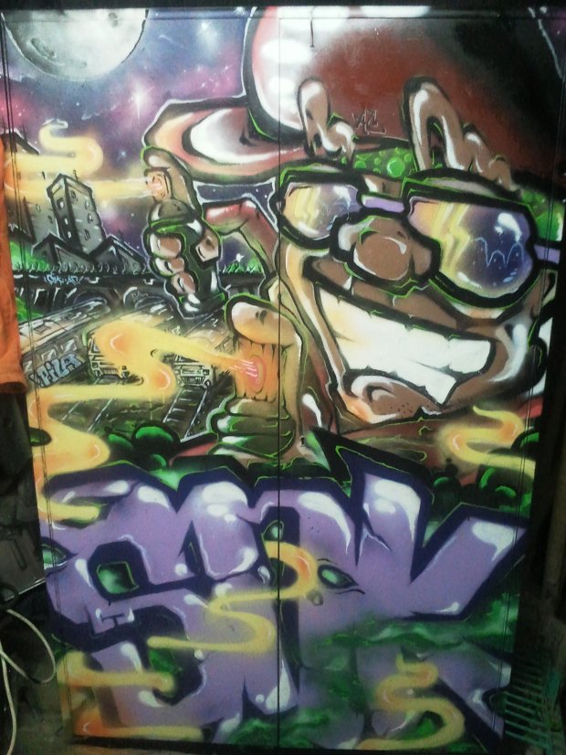 Graffiti Wall - Photo by Fushie_DaFush - snk, fusher (2013)