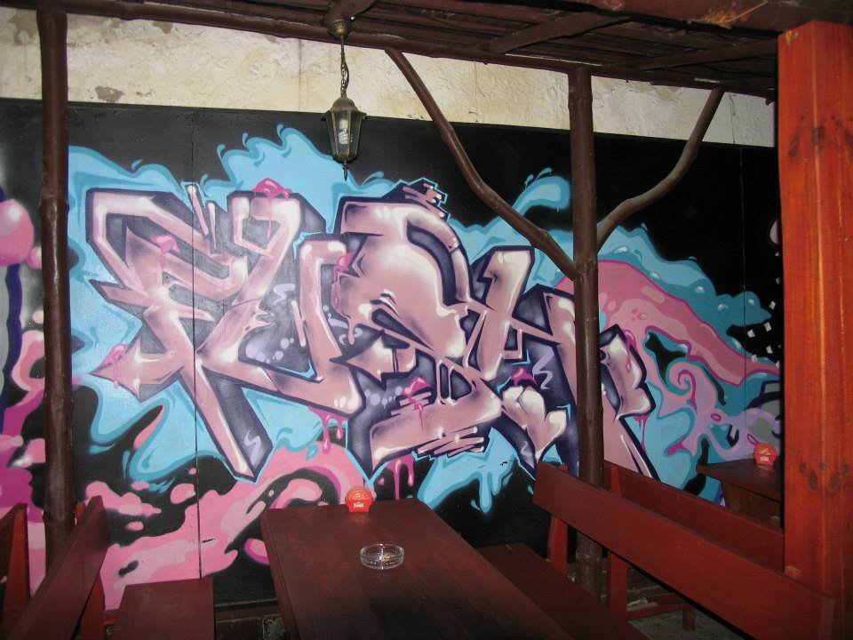 Graffiti Wall in Presov - Photo by Fushie_DaFush - Fusher (2013)