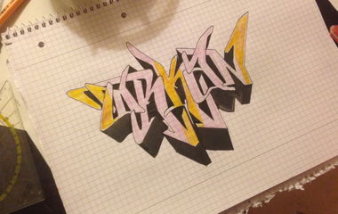 Graffiti Sketch - Photo by Fusion76