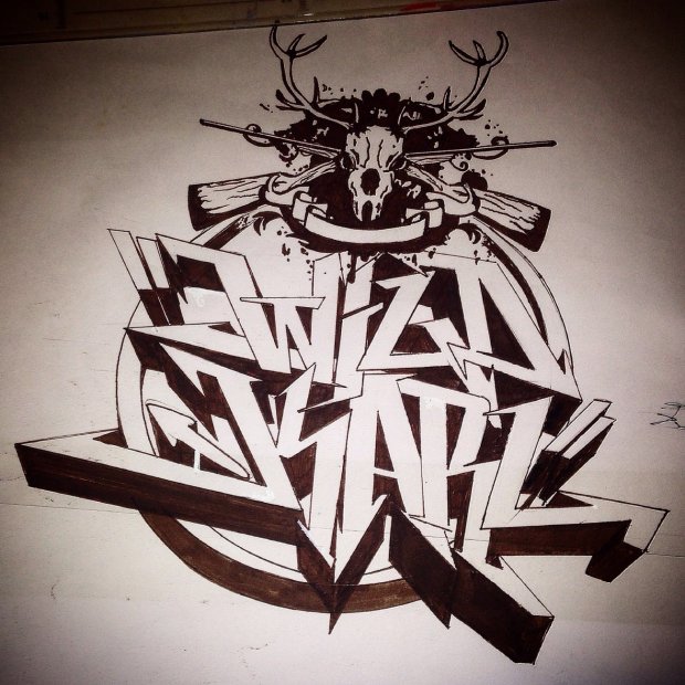 Graffiti Sketch - Photo by Fusion76