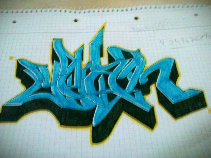 Graffiti Sketch - Photo by Fusion76
