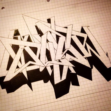 Graffiti Sketch - Photo by Fusion76