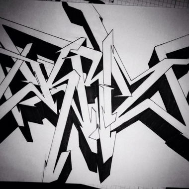 Graffiti Sketch - Photo by Fusion76