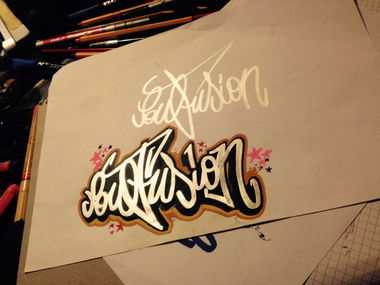 Graffiti Sketch - Photo by Fusion76