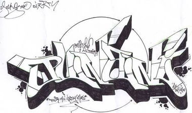 Graffiti Sketch - Photo by Fusion76