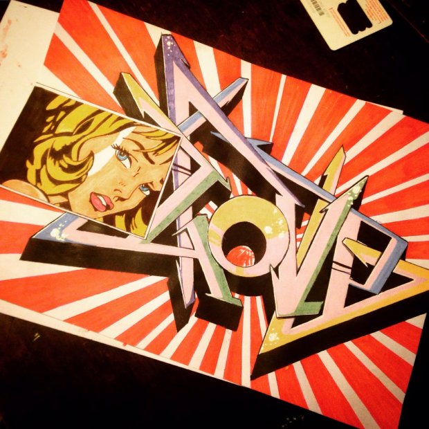 Graffiti Sketch - Photo by Fusion76