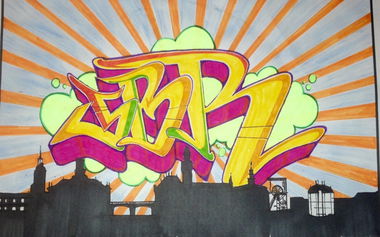 Graffiti Sketch - Photo by Fusion76