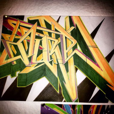 Graffiti Sketch - Photo by Fusion76