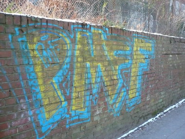 Graffiti Bombing in Hamburg - Photo by Fusseloner - pmf, pmfs, hamburg