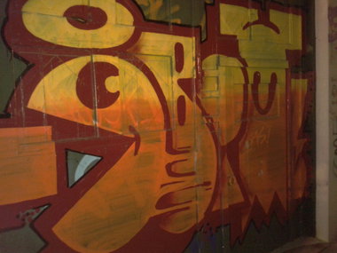 Graffiti Bombing in Hamburg - Photo by Fusseloner - 8bit, hamburg